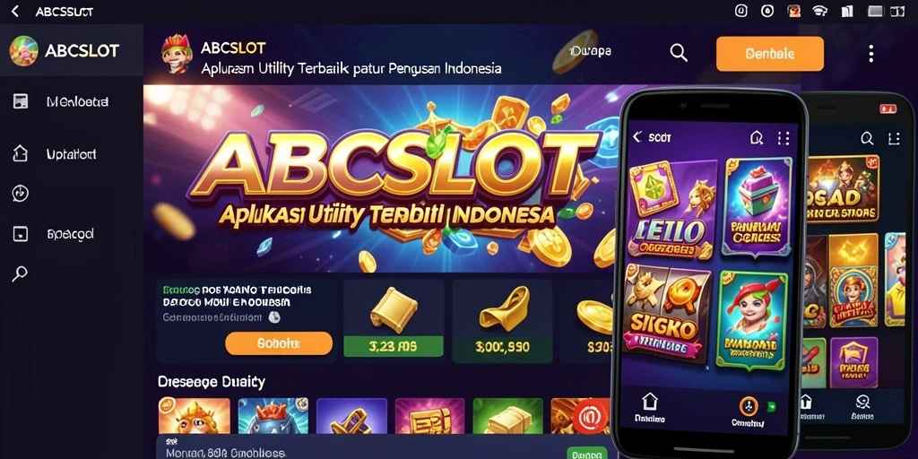Tampilan antarmuka ABCSLOT yang intuitif dan fungsional.
