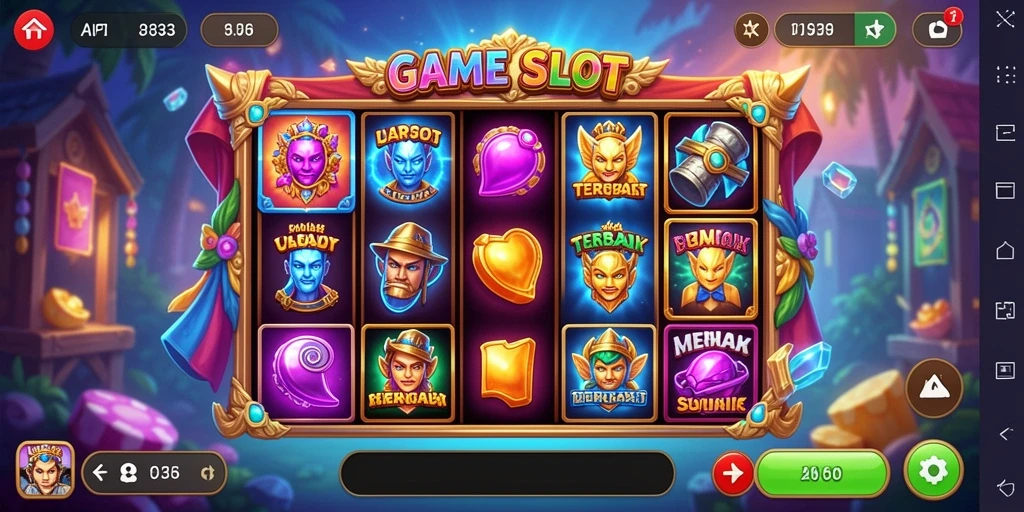 Tampilan gameplay API33 dengan fitur slot yang menarik dan menghibur.