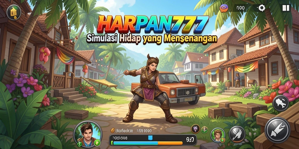 Tangkapan layar yang menampilkan gameplay menarik dari HARAPAN777.