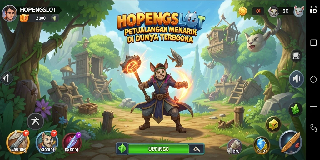 Gameplay HOPENGSLOT yang mendebarkan dalam dunia Open World.