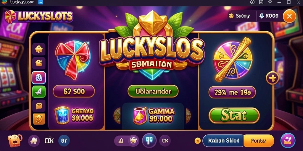 Gambaran gameplay seru dan grafis memukau di LUCKYSLOTS.