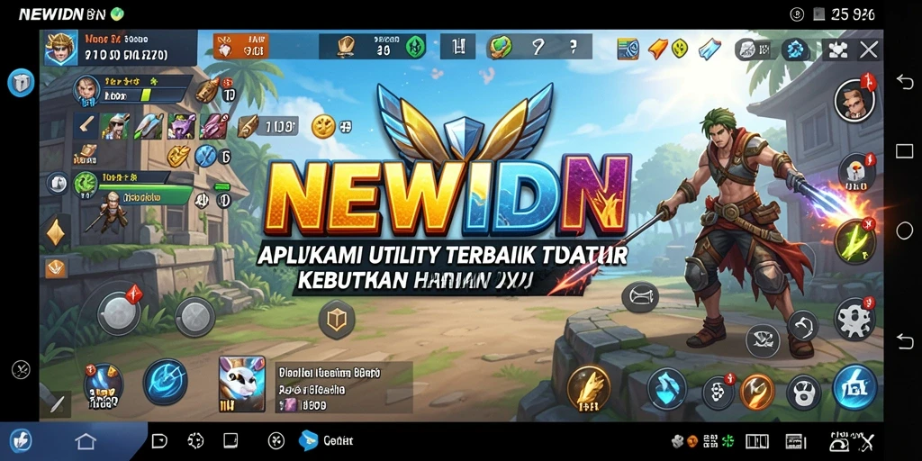 Tampilan antarmuka NEWIDN yang user-friendly dan fungsional.