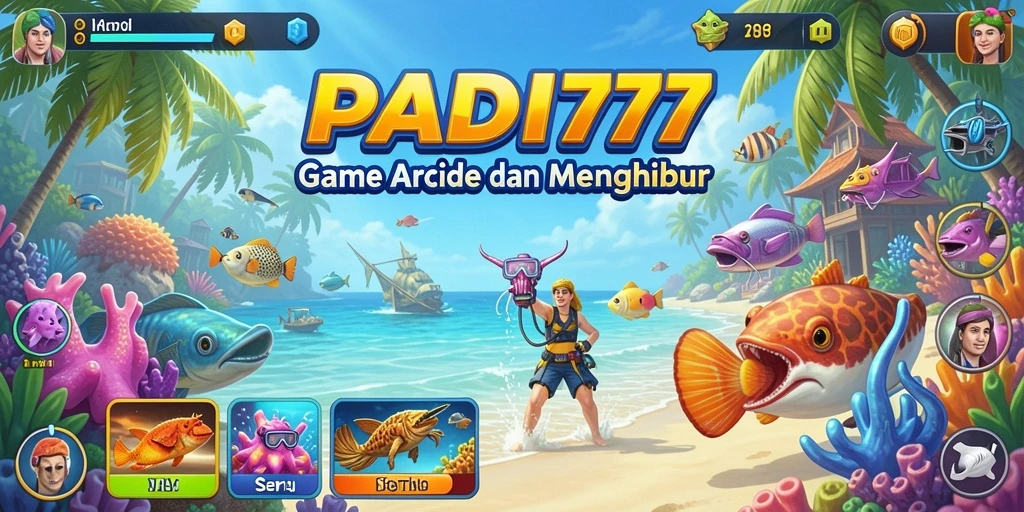 Tampilan permainan seru dalam PADI777 dengan grafis yang menarik.