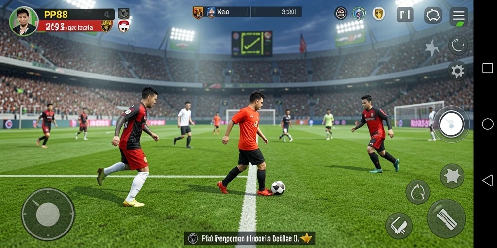 Tampilan menarik gameplay PP88 yang mengasyikkan dengan fitur <strong>sepak bola</strong> yang realistis.