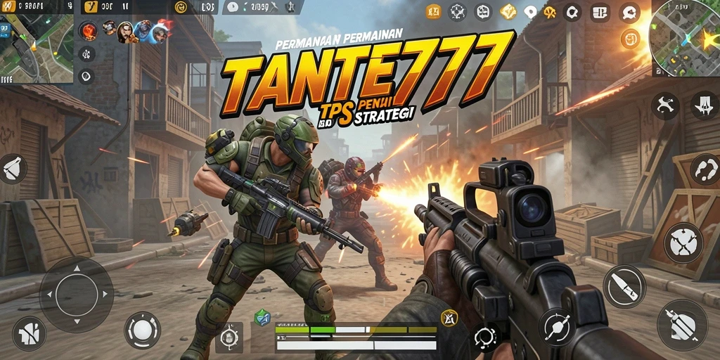 Tampilan gameplay TANTE777 yang mendebarkan dan penuh aksi.